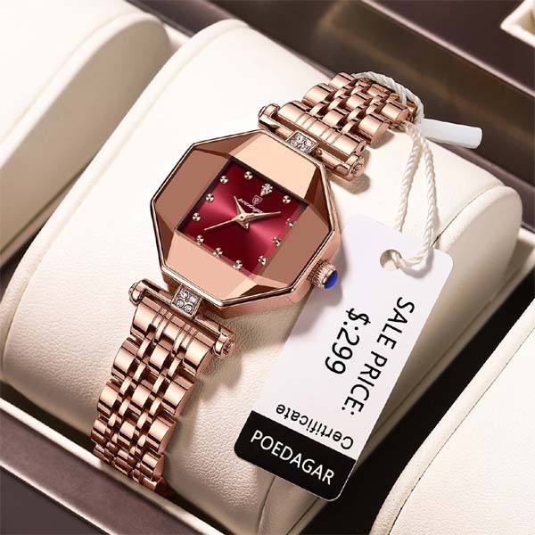 POEDAGAR 368 Women Watch - Red